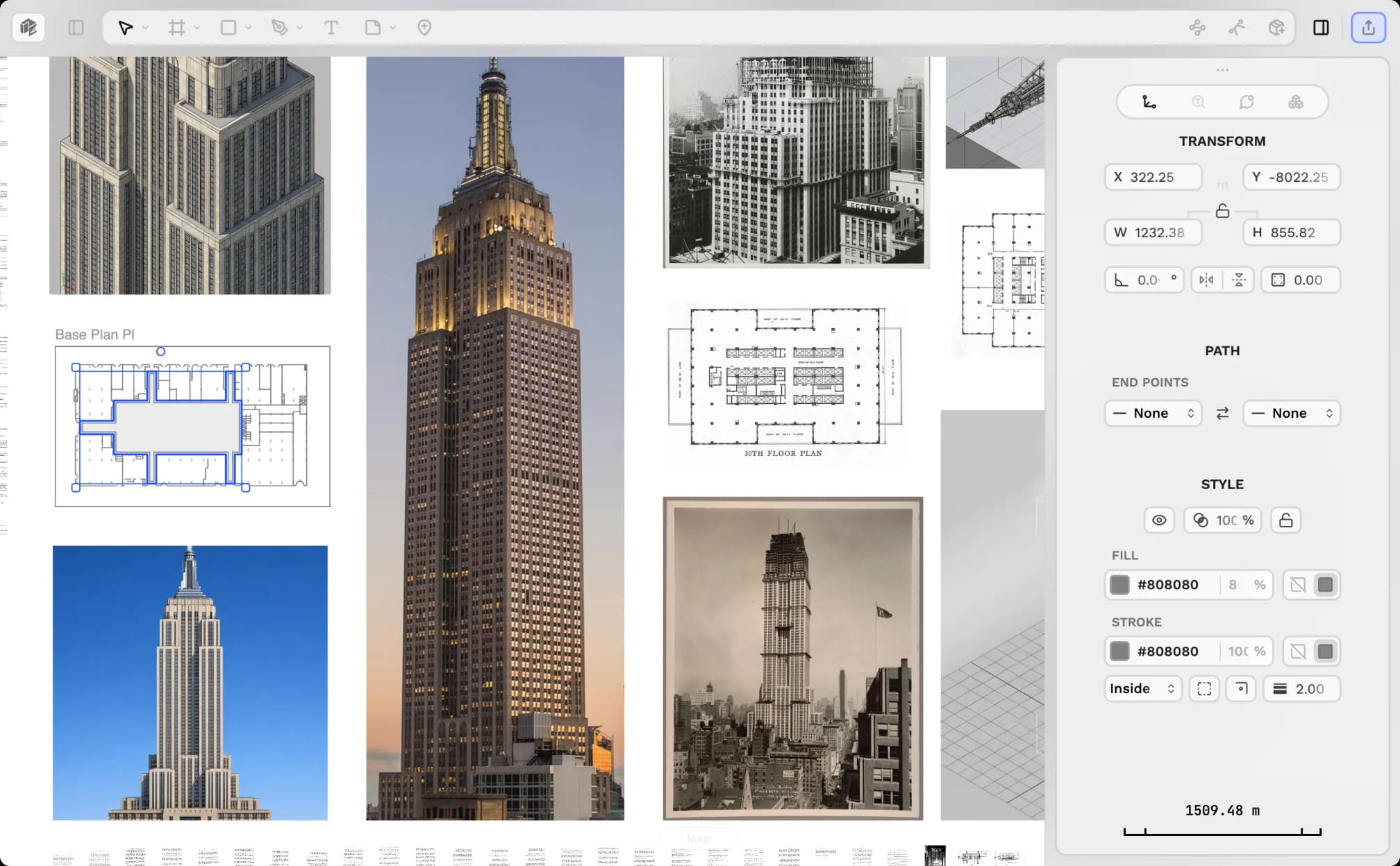 Showcase of Empire State Building Project on Scopture