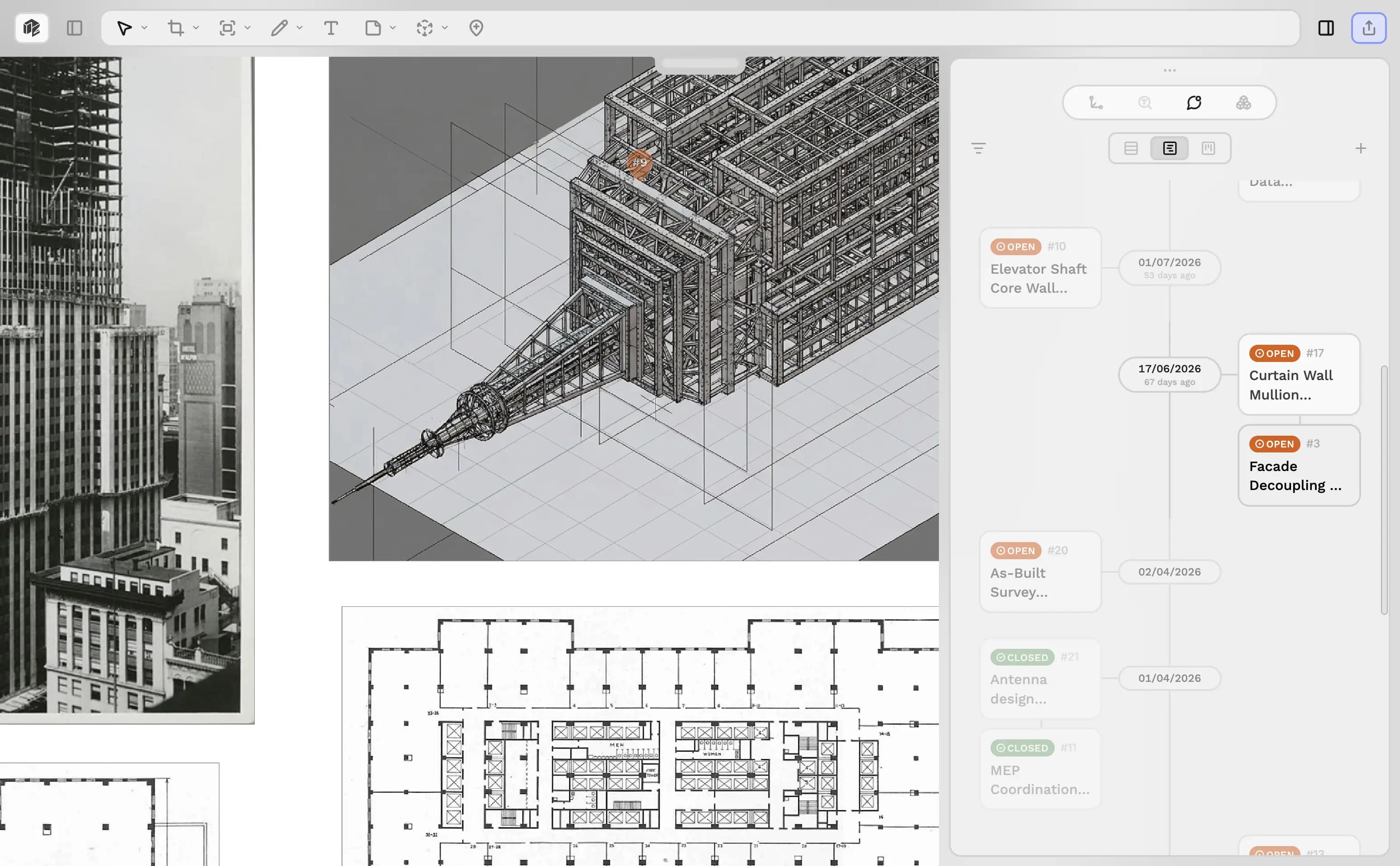 Showcase of Issue Timeline and Dependency Graph on Scopture
